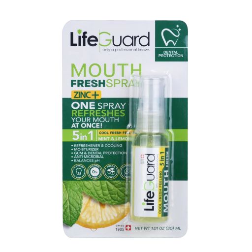 خوشبوکننده دهان با طعم نعناع و لیمو لایف‌ گارد