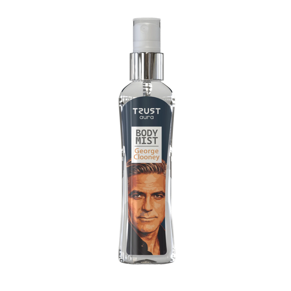 بادی میست مردانه TRUST aura مدل George Clooney